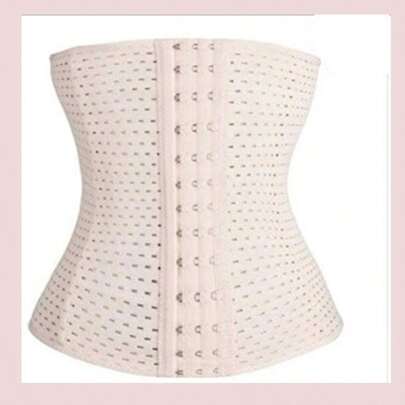 Cinta Modeladora Abdominal Afina Cintura  diminui medidas  6 fechos na frente