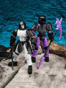 1个动漫骷髅角色可动人偶，机甲人偶幸运13系列桌面摆件 - 彩色 - 查看 7