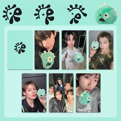 6 PCS COR/TIS "KEONHO JUHOON" Exclusive Cards, Decorative Cards, Fan Collectibles, Fan Meet-And-Greet Gifts, Concert Support Cards.