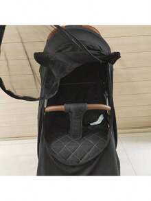 Baby Stroller Sun Shade, Infant Pram Sunshade Canopy, Summer Stroller Sun Visor - Black - View 7