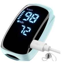 Oxímetro Digital Recargable USB C, Pulso De Dedo Muy Preciso - Ver 8