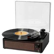 Turntables - Black Wood Grain - View 8