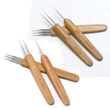 3 Pieces Dreadlock Hook Dreadlock Crochet Needle For Dreadlocks 0.5mm, Durable Dreadlock Crochet Hooks For Hair With Interlocking Tool, Excellent For Maintaining Real Dread Loc - View 12