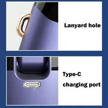 1 quạt điện cầm tay mini, sạc USB, 5 tốc độ gió, màn hình hiển thị kỹ thuật số, dây đeo cổ, quạt bàn gấp gọn có chân đế, thích hợp cho văn phòng, ký túc xá, ngoài trời, du lịch, pin 800mAh. - cái quạt - Xem 9