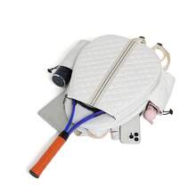 2025新款双肩网球拍背包，羽毛球拍包，多功能大容量手提包运动网球拍包 - 彩色 - 查看 7