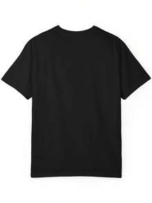 Camiseta Gótica Oculta para Hombre Kabuda - Diseño Gráfico con el Símbolo "Como Arriba, Así Abajo", Cuello Redondo Suave y Cómodo, 220G, Negra con Diseño Blanco, Camiseta Casual y Confortable |   Camisa de Corte Holgado |   Camisa de Tela Suave Kbd - Negro - Ver 3
