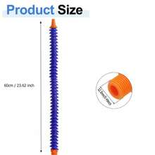 1个G1/4塑料圆形喷嘴柔性冷却液管，规格200/300/400/500/600mm，适用于数控机床，水/油冷却液软管 - 塑膠冷卻管 - 查看 11