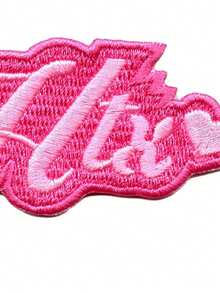 1 pieza Parche con corazón rosa HTX Orgullo de Houstonian Texas bordado para planchar - Multicolor - Ver 3