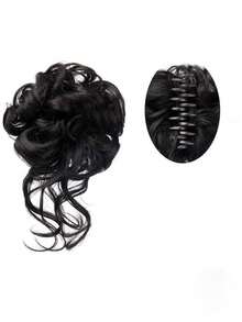 1 Elegant And Loose Wig Hair Clip, Suitable For Daily Wear, Outdoor Dressing, And DIY Hairstyles For Women's Hair Accessories, Suitable For Thick Wavy Hair Elegant Claw Clips Summer Beach Hair Claw Vacay Hair Clips,Travel,Birthday - Multicolor - View 2