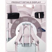 女士背包旅行箱登机箱瑞安航空40x20x25飞机旅行包男士Laotop背包Wizzair随身行李 - 彩色 - 查看 10