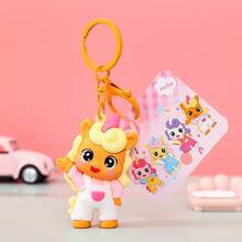 Cute Horse Keychain, Delicate Backpack Pendant, Creative Cartoon Key Chain, Birthday/Holiday/Valentine's Day Gift - Multicolor - View 5