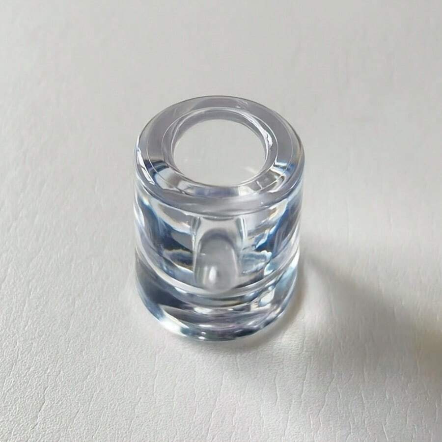 1pc Fire Retardant Cigarette Extinguisher, Heat Resistant Flame Resistant Blocker | Ashtray Cigarette Extinguishing Device | Multifunctional Pen Holder Toothbrush Rack | Classic Design, Plastic Material, Round Shape, No Power Supply Required