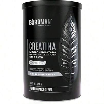 Bloom Nutrition Creatina Monohidratada de Alta Pureza En Polvo Sin Sabor, Preworkout, Alto Rendimiento |   90 Servicios |   450 gramos.