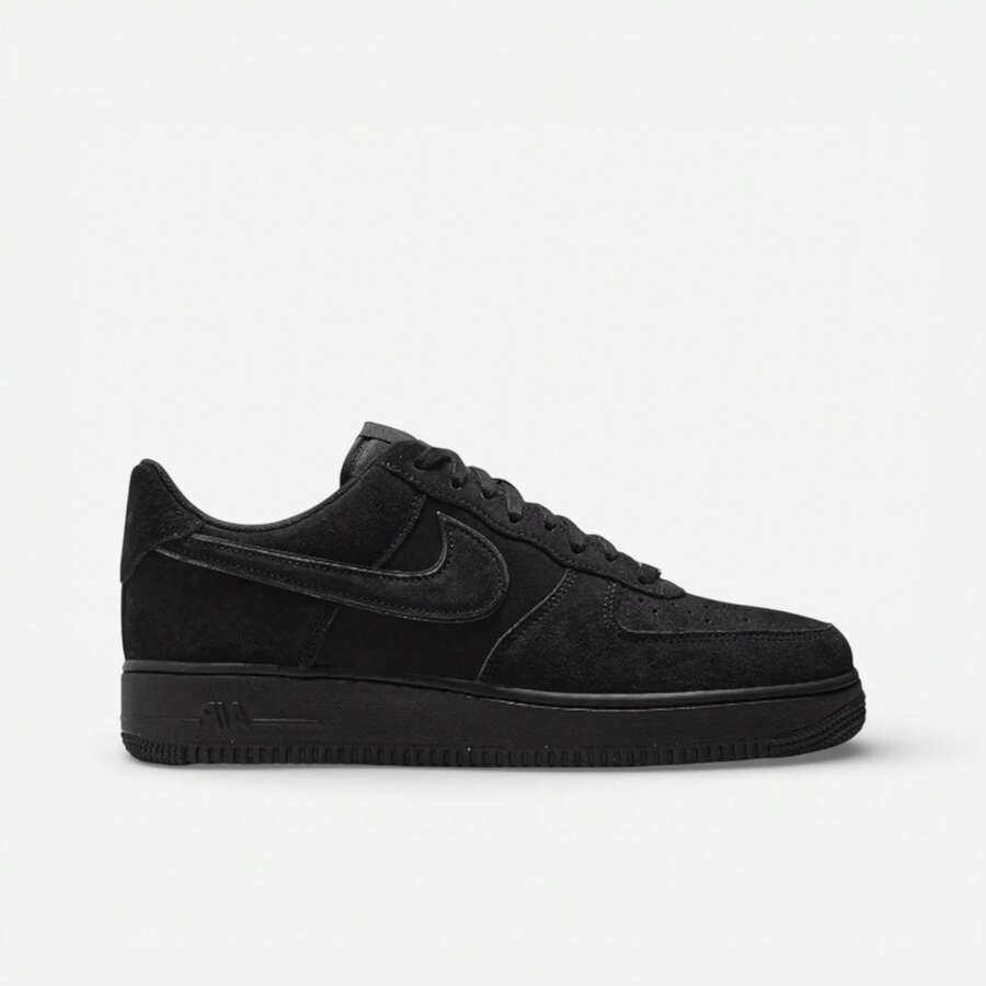 Nike Air Force 1 '07 LV8 'Black Cat' - 黑色 - 查看 1