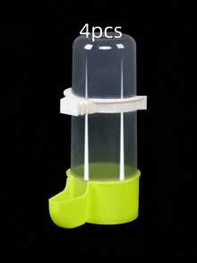 1个自动鸟类饮水器，鹦鹉和玄凤鹦鹉饮水器，带夹子的大型鸟类喂食器，自动鸟类饮水器，鸟类饮水瓶，饮水和喂食两用，自动饮水器 - 白色 - 查看 28