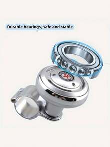 360° Rotating Steering Wheel Spinner Knob, Enhances Steering Effort And Driving Enjoyment, Fits Various Vehicles, Easy Installation Comfortable Accessory - Multicolor - View 4