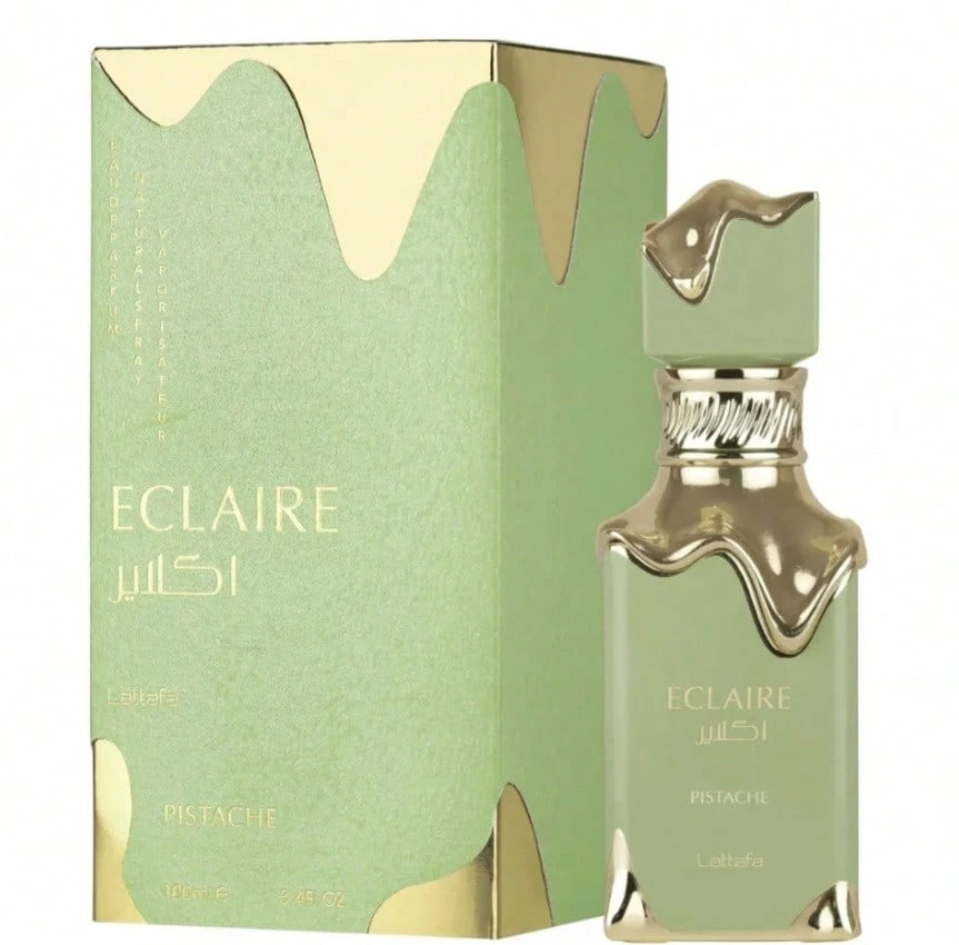 Lattafa Eclaire Pistache eau de parfume di Lataffa, profumo uomo e donna, profumo unisex - Dolce - Visualizzare 1