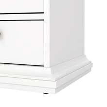 Interior Guadalquivir Nightstand, Side Table, White, 44 X 40 X 59 Cm - White 6 - View 9