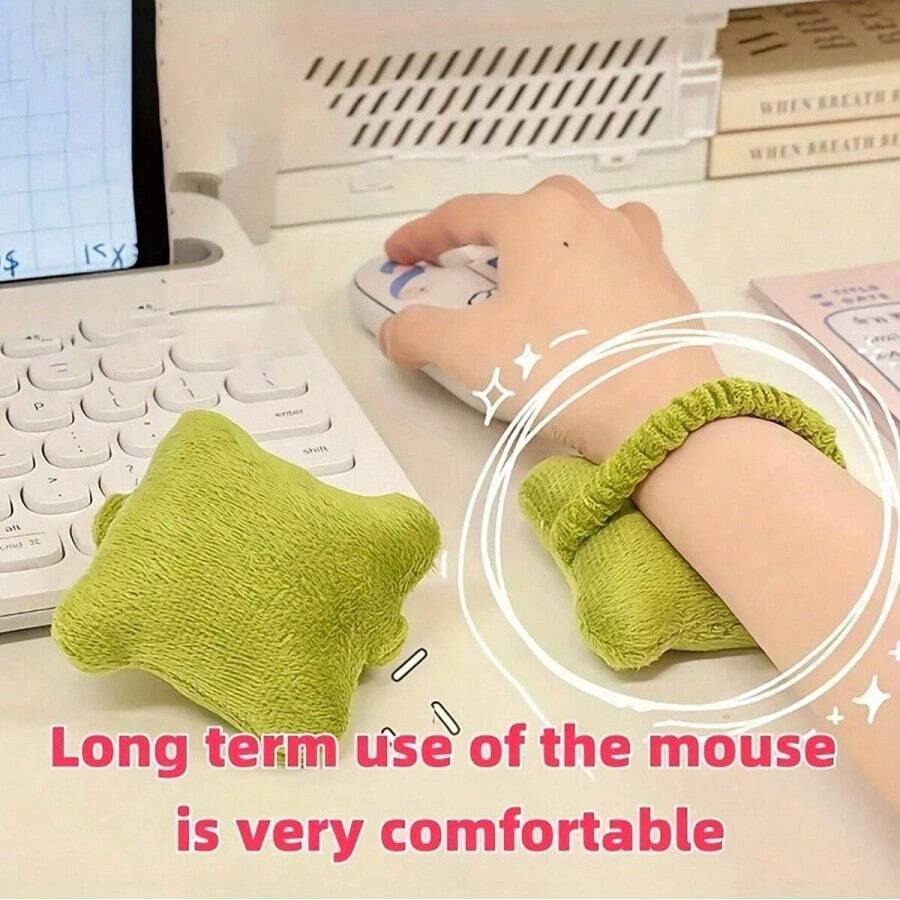 Ergonomic Wrist Rest Set, Wearable Mouse & Keyboard Support Pad, Portable For Gaming & Typing - Mouse Pad - View 1
