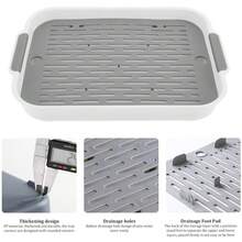 1pc Double Layer Square Shaped PP Material Pet Toilet, Removable & Washable, Suitable For Rabbits, Guinea Pigs And Other Small Pets, All Season Use - Multicolor - View 10