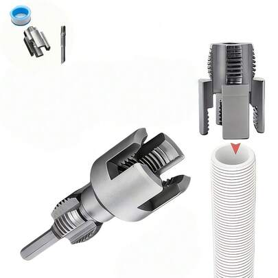 3pcs/Set Pipe Thread Cutter | Suitable For 1/2 Inch PPR Internal And External Threading With Die And Tool With Tape,Water Pipe With Four Or Six Branch Water Pipe With Wire Cutter, Inner And Outer Wire Cutter, Wire Cutter Tool, Plastic Pipe