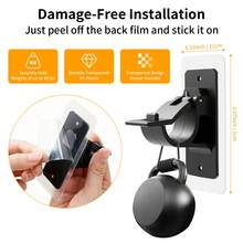 2/4/6/8/10/12pcs, Strong Adhesive Hooks, Bathroom Curtain Hangers, Curtain Support, Adhesive Strip Clips, ABS Material, Waterproof And Firmly Adhesive Hooks, Great Home Items - Multicolor - View 7