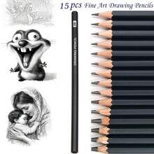 专业素描铅笔套装，便携式户外绘画工具套装，送给艺术家、学生和绘画初学者的最佳礼物 - 套裝 - 查看 4