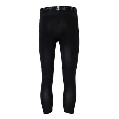 Under Armour 男士 UA Curry 品牌 3/4 长款压缩紧身裤，训练裤，休闲裤，户外运动健身裤，1379828-003