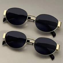 1/2 Oval Frame, Futuristic Cool Style, Unisex, Ideal Gift For Vacation, Party - Multicolor - View 14