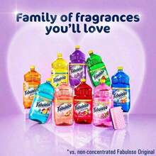 Fabuloso Multi-Surface All-Purpose Floor Cleaner (Lemon Scent, 128 / 56 Fl Oz): Easily Cuts Through Grease And With A Long-Lasting, Lemon Scent. Contains Double Active Ingredients To Clean Floors, Furniture, Appliances, And More. - 56.0盎司 - 查看 3
