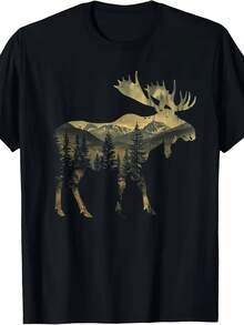 Men Outdoor Tees & Tanks - Black - View 7