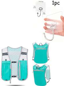 Sac à dos de cyclisme/course décontracté, sac de gilet de randonnée extérieure, sac de gilet de cyclisme/randonnée, sac de vélo de randonnée respirant, sac de fitness, sac de sport accessoires de course, sac de sport pour femme, sac de sport fitness, sac de voyage grande capacité, sac de vacances/voyage essentiel pour homme, sac de voyage essentiel pour course/randonnée - Multicolore - Voir 17