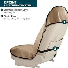 Retro Cottagecore Mushroom Snail Ferns Car Seat Covers Front Seats, Car Seat Protector Universal Fit Most Truck SUV Van Auto Interior Decor Boho Car Accessories For Women - 樣式 1 - 查看 4