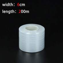 200 Meters Small Roll PE Stretch Film Sealing Film Protective Film Industrial Packaging Bottle Sealing Grafting - 60mm - View 1