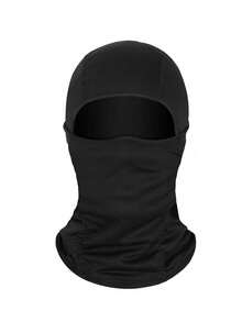 Unisex Ski Face Mask Balaclava, Summer Cooling Neck Gaiter, Unisex UV Protection Motorcycle Ski Scarf, Windproof Balaclava Face Mask, Unisex UV Protection Ski Scarf/Cargo Pants (Black) - Black - View 8