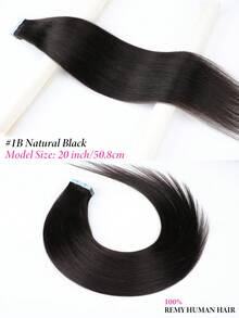 150grams Tape In Hair Extensions Human Hair,#60 Platinum Blonde 16-26inch,20Pcs/50Grams,100% Brazilian Remy Tape Ins Real Human Hair Extension,Christmas Birthday Gift For Women, Perfect For Daily Party & Wedding Use, 4-5 Packs To Add Length & Volume - S1B - 查看 4