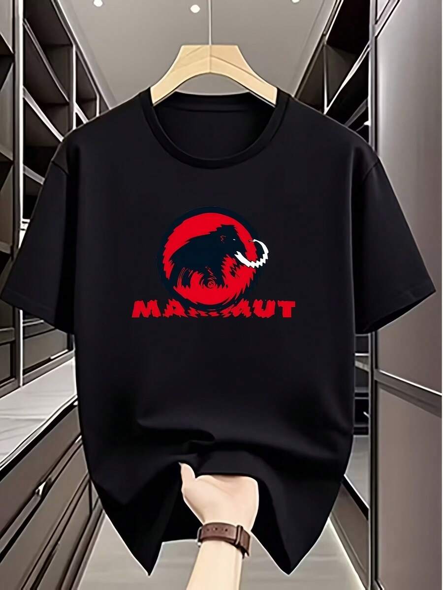 Men Outdoor Tees & Tanks - Black - View 1