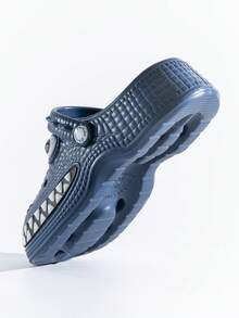 Pantuflas de cocodrilo de verano antideslizantes, suaves y cómodas para hombres, diseñador - Azul - Ver 5