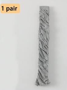 1双女士腿套，多色芭蕾舞风格荷叶边小腿套，长款透气纯色舒适百搭腿套，适合春夏穿着 - 彩色 - 查看 19