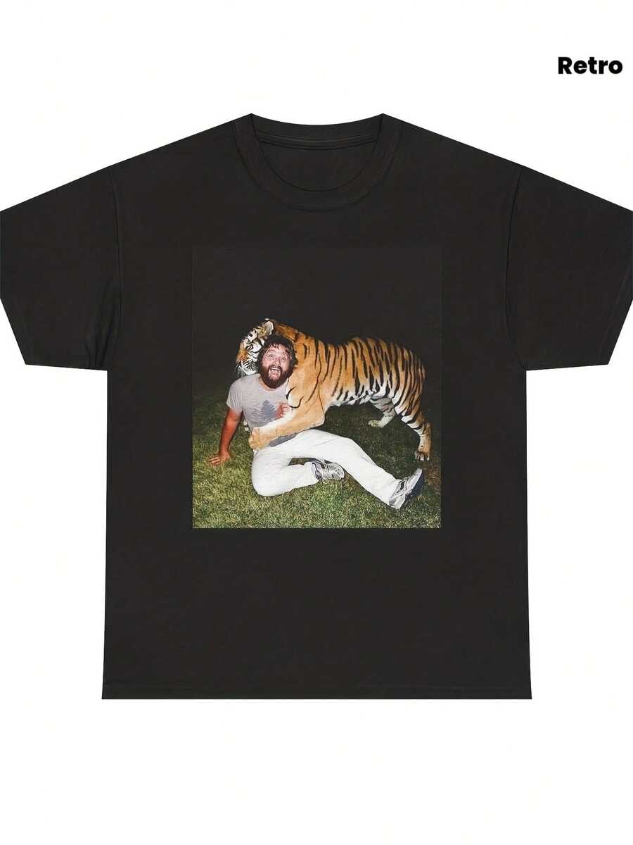 Men Outdoor Tees & Tanks - Black - View 1