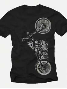 Men Outdoor Tees & Tanks - Black - View 1