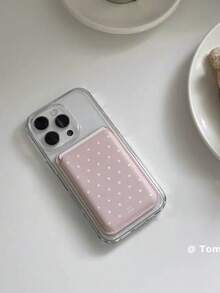 韩版ins风小众少女蝴蝶结真皮钱包卡包，支持磁吸无线充电，Magsafe卡槽，手机壳兼容 16 Pro Max/15 Pro、Apple 14/13/12/11，春季生日礼物 - 彩色 - 查看 4