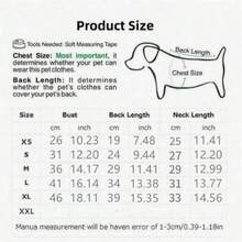 宠物草莓图案双腿衬衫，适合贵宾犬、比熊犬和猫等小型犬的春秋新款服装 - 彩色 - 查看 2