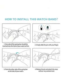 20/22mm Universal Smartwatch Band Compatible With Samsung, Honor - Silicone Strap With Fruit Pattern Compatible With Huawei GT2/GT3, Watch 3/Galaxy - Multicolor - View 6