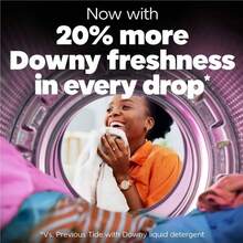 A Boost Of Ultra Downy Liquid Laundry Detergent, April Fresh Scent,- Spring Meadow HE Deep Cleaning Concentrated Laundry Detergent Pods - Màu xanh lam - Xem 4