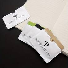 Ultra-Thin RFID Blocking Wallet, Anti-Theft Card Lock, Bank Card Protector, Aluminum Smart Anti-Theft Credit Card Holder, Card Sleeve, Sticker Card Holder, Credit Card Holder, Lightweight And Portable, Credit Card, ID Card, White Collar Holiday Gift, Anniversary Gift, Birthday Gift, Gift Accessories, Gift, Teacher's Day Gift - Multicolor - View 10