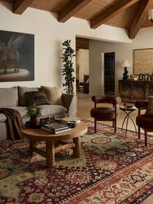 1 buah Karpet/Keset/Alas Kaki Motif Bunga Persia-Bohemia Vintage, Karpet Lembut yang Dapat Dicuci untuk Kamar Mandi, Dapur, Pintu Masuk, Lorong, Kamar Tidur, Ruang Tamu, Cocok untuk Semua Musim, Dekorasi Rumah - MultiWarna - View 4