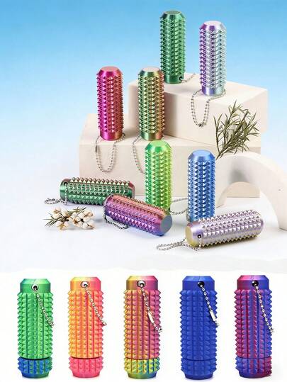 1/2/3/4pcs Finger Pressure Relief Massager, Comes With Gift Bag, 360° Rotatable Press, Handheld Massager, Portable & Durable, Comfortable Grip, Stress Relief Tool, Suitable As Holiday Gift, Birthday Gift, Party Favor, Easter Gift, Easter Basket Filler, Easter Egg, Easter Toy, Mother's Day Gift