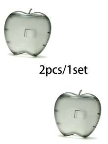 Plastic Bag Organizer Apple-Shaped Bag Dispenser Wall-Mounted Storage Box Space-Saving Bag Dispenser Elastic Cling Film Holder Multipurpose Durable Storage Rack Garbage Bag Storage For Home Office Kitchen Bathroom Shower Cap Storage Box Dust-Proof Box Bathroom Organizers Storage Kitchen Container - Multicolor - View 20