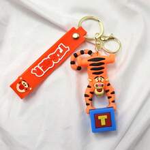 Disney Tigger PVC Character Keychain - Multicolor - View 5